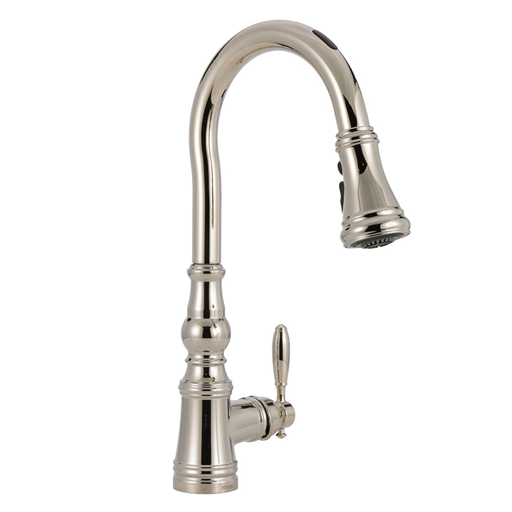 MOEN® Polished Nickel Mod Pull Down Kitchen Faucet
