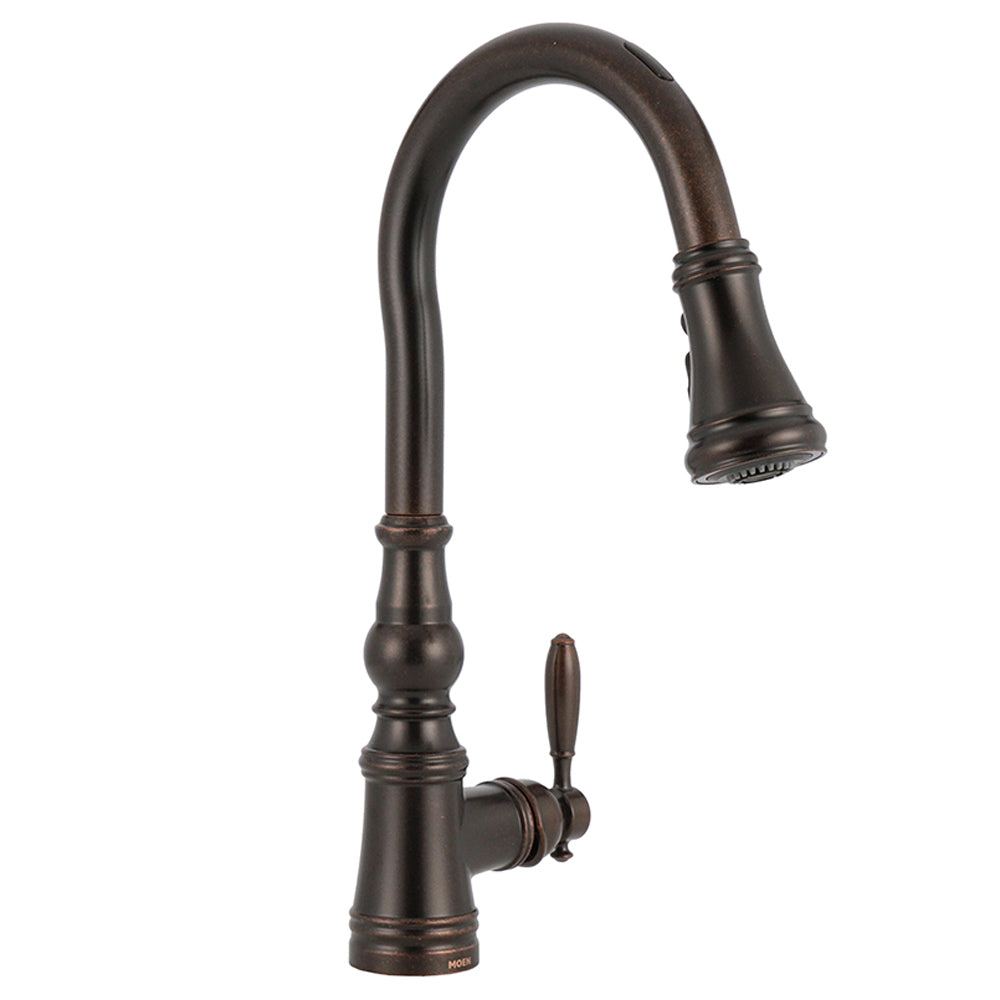 MOEN® Oil Rubbed Bronze Mod Pull Down Kitchen Faucet