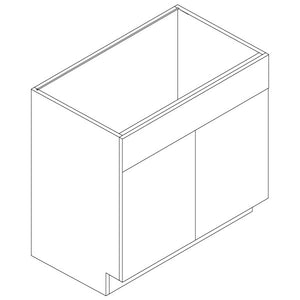 Sink Base Cabinets - Metro Gloss Slate
