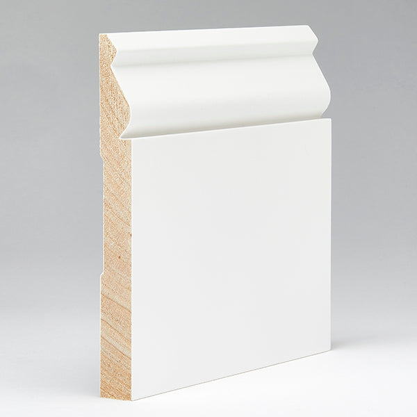 White Painted Baseboard Molding (525)