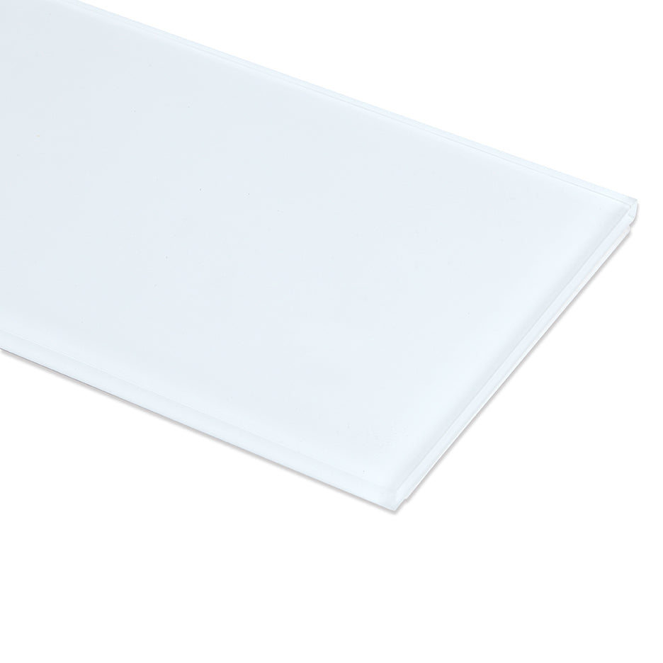 ProntoMosaic White Glass Subway 3'' x 6'' (24-pack / 3 sq.ft