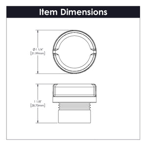 Pipeline Knob, 1-1/4" DIA. - CTG3286