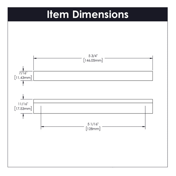 Streamline Pull, 128mm C/C - CTG3311