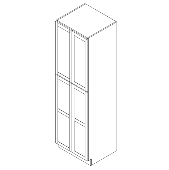 Unfinished pantry cabinet 24 wide deals