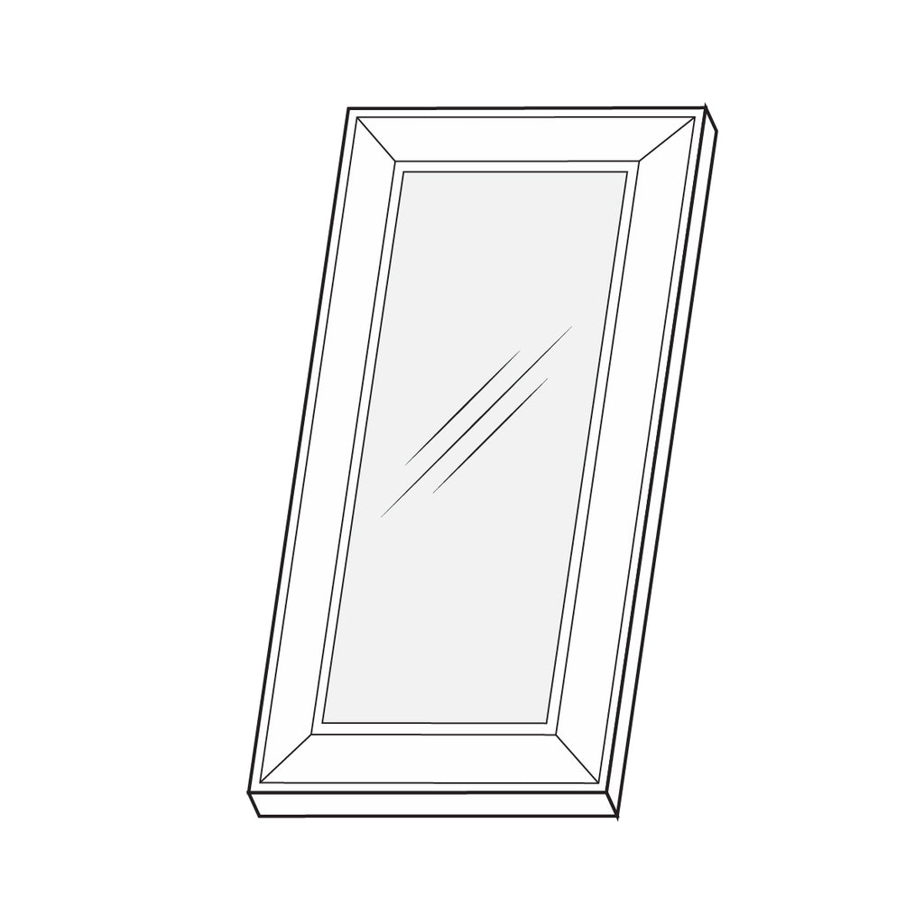 Glass Doors - Aspen White