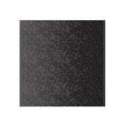 Pare-splash En Acrylique Premier Range - Motif Colour Fusion Sur Noir, 5mm D'épaisseur