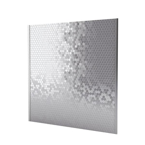 ProntoMosaics Stainless Steel Hexagon Range Backsplash