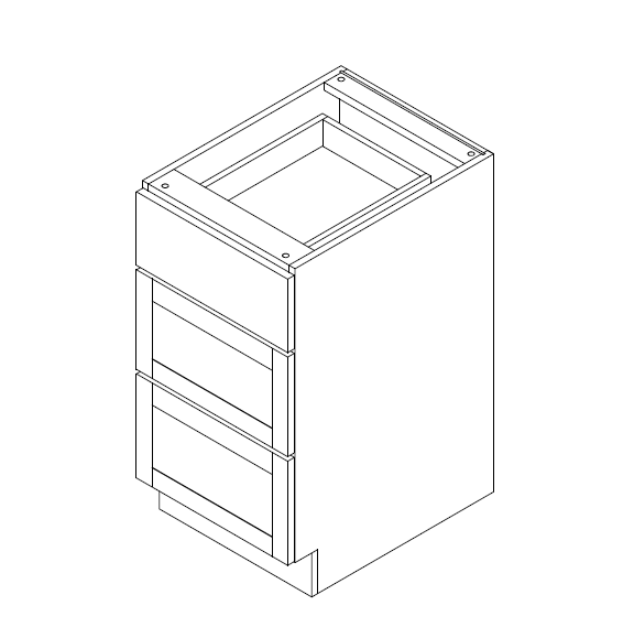 Base Cabinets - Worthington Grey
